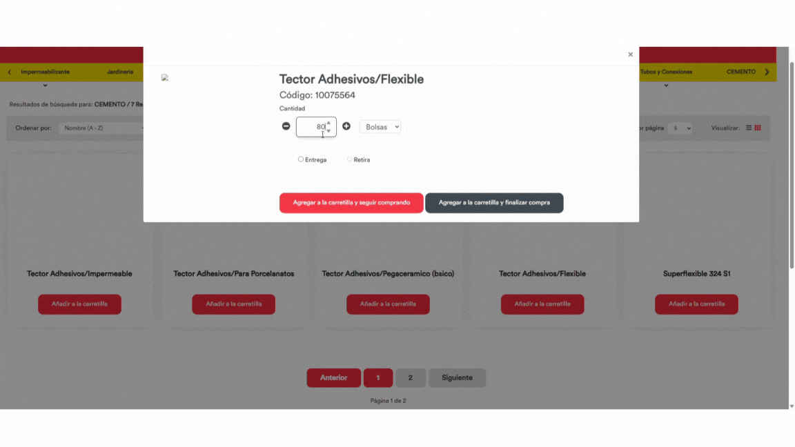 Paso 3: Añadí a Carretilla