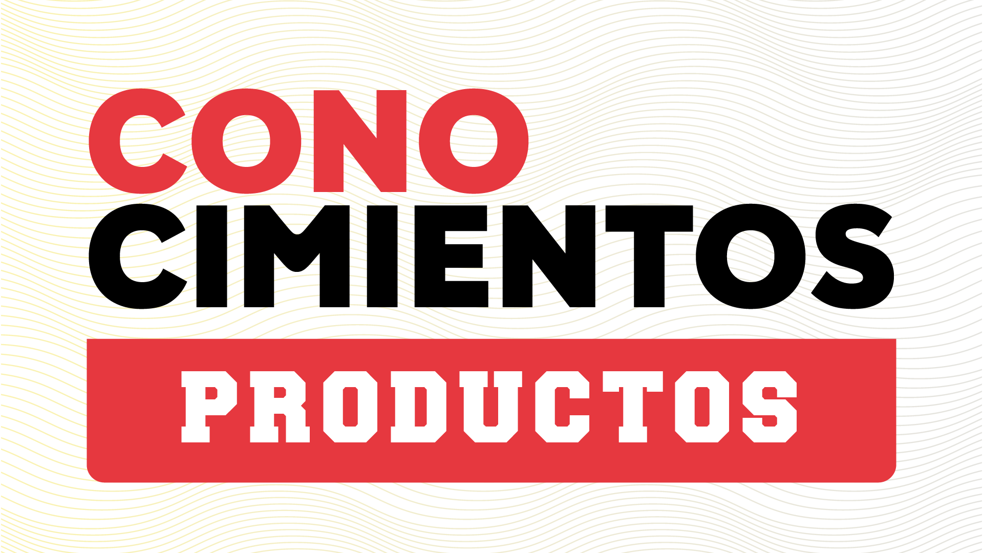 Conocimientos Productos